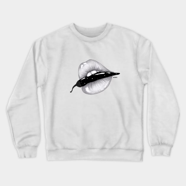 hot and spicy Crewneck Sweatshirt by MOKO